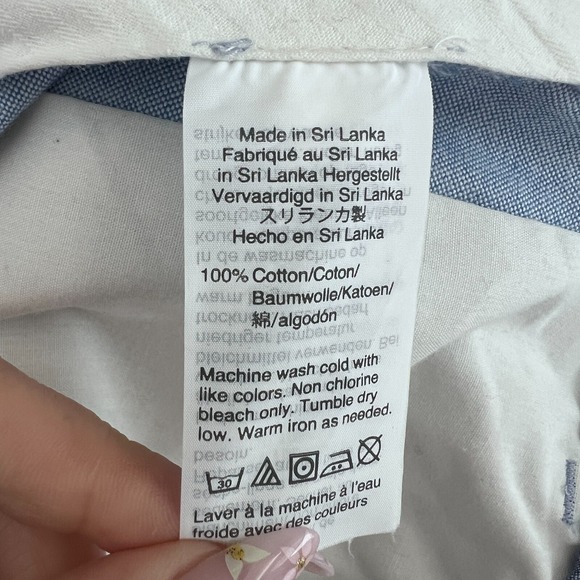 J‎ Crew Dress Pants Mens 29x32 Blue Ludlow Slim Flat Front Cotton Trouser Preppy - Picture 13 of 14